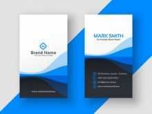 38 Free Business Card Templates Vertical For Free for Business Card Templates Vertical