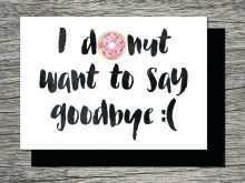 38 Free Goodbye Card Template Printable in Photoshop by Goodbye Card Template Printable