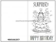 38 Free Happy Birthday Card Template Black And White For Free for Happy Birthday Card Template Black And White