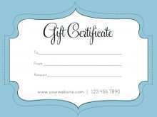 38 Free Make A Gift Card Template With Stunning Design by Make A Gift Card Template