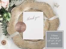 38 Free Printable Thank You Card Template A6 Templates by Thank You Card Template A6