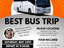 38 Online Bus Trip Flyer Template for Ms Word with Bus Trip Flyer Template