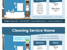 38 Online Cleaning Service Flyer Template With Stunning Design for Cleaning Service Flyer Template