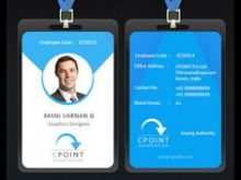 38 Online Id Card Template Blue Photo with Id Card Template Blue