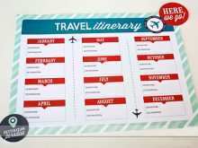 38 Online Travel Itinerary Template Cute Download for Travel Itinerary Template Cute