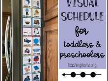 38 Online Visual Schedule Template For School For Free for Visual Schedule Template For School