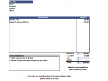 38 Printable Simple Vat Invoice Template in Photoshop with Simple Vat Invoice Template