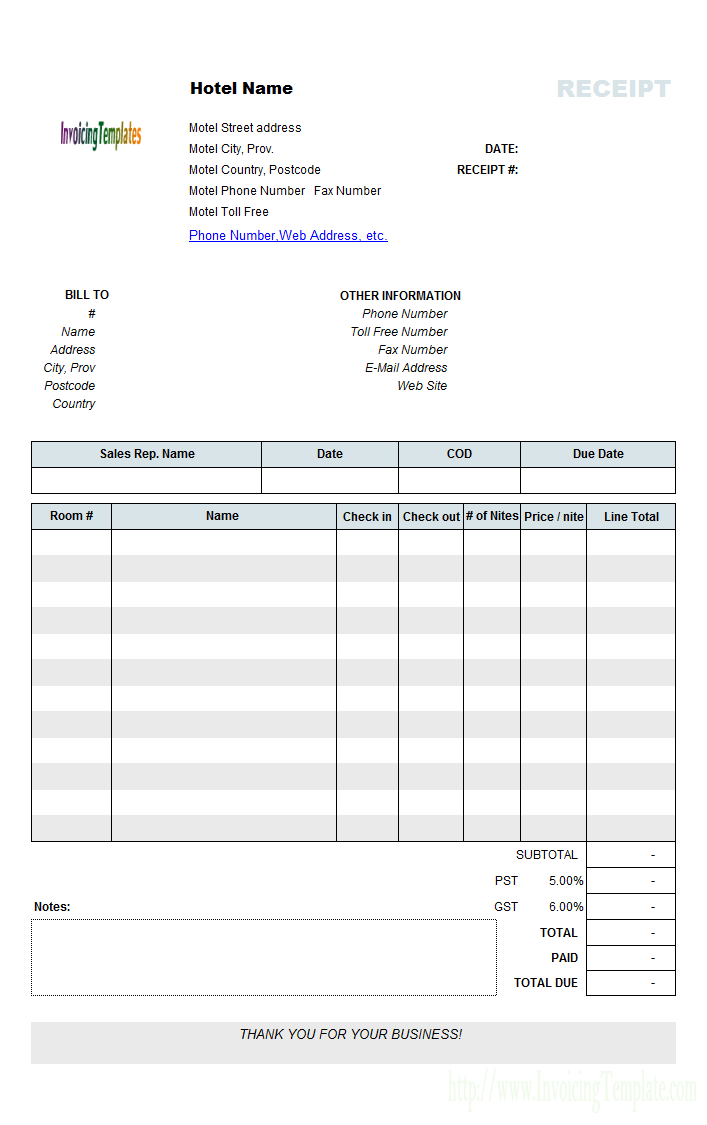 38 Printable Tax Invoice Format For Hotel In Excel With Stunning Design for Tax Invoice Format For Hotel In Excel