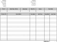 38 Printable Tax Invoice Template In Excel Photo for Tax Invoice Template In Excel