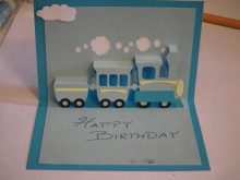 38 Printable Train Pop Up Card Template Download by Train Pop Up Card Template