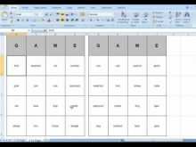 38 Report Bingo Card Template 5X5 Excel PSD File with Bingo Card Template 5X5 Excel
