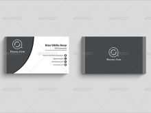 Business Card Layout Template Word