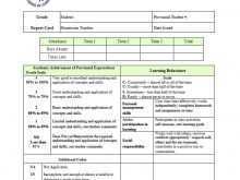 38 Report Junior High School Report Card Template Templates by Junior High School Report Card Template