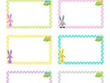 38 Standard Easter Name Card Templates in Word with Easter Name Card Templates
