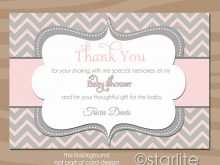 38 Standard Free Thank You Card Templates Baby Shower PSD File with Free Thank You Card Templates Baby Shower