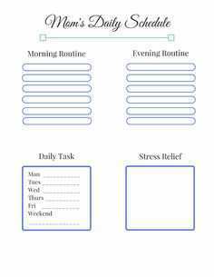 38 Standard Make A Daily Schedule Template Download by Make A Daily Schedule Template