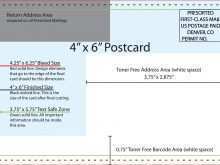 38 Standard Postcard Layout Guidelines Formating for Postcard Layout Guidelines