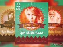 38 Standard Retro Flyer Template Free for Retro Flyer Template Free