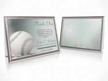 38 Standard Thank You Card Template Baseball for Thank You Card Template Baseball