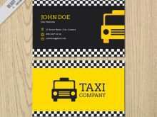 38 Taxi Name Card Template Formating with Taxi Name Card Template