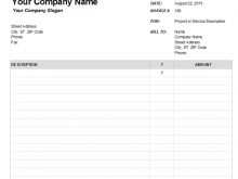 38 The Best Blank Invoice Template Excel for Ms Word with Blank Invoice Template Excel