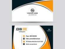38 The Best Free Modern Name Card Template With Stunning Design with Free Modern Name Card Template