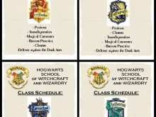 38 The Best Hogwarts Class Schedule Template Layouts by Hogwarts Class Schedule Template
