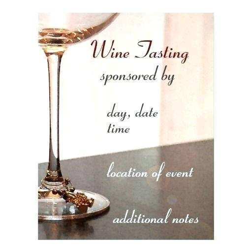 38 The Best Wine Tasting Event Flyer Template Free for Ms Word by Wine Tasting Event Flyer Template Free