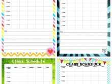 38 Visiting Exercise Class Schedule Template PSD File with Exercise Class Schedule Template