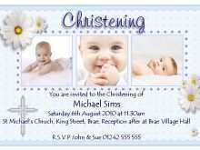 38 Visiting Invitation Card Christening Layout in Photoshop by Invitation Card Christening Layout