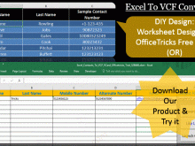39 Adding Vcard Template Excel With Stunning Design for Vcard Template Excel