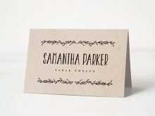 39 Best Wedding Name Place Card Templates PSD File for Wedding Name Place Card Templates