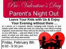 39 Blank Parents Night Out Flyer Template Free in Photoshop for Parents Night Out Flyer Template Free