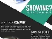 39 Create Free Snow Plowing Flyer Template in Photoshop with Free Snow Plowing Flyer Template