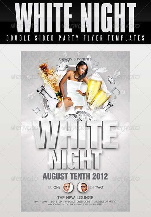 39 Create White Party Flyer Template Free For Free by White Party Flyer Template Free