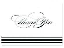 39 Creating Free Thank You Card Template Black And White Layouts with Free Thank You Card Template Black And White