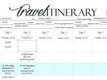 39 Creating Travel Itinerary Template For Google Docs for Ms Word for Travel Itinerary Template For Google Docs