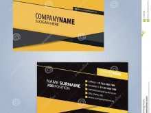 39 Creating Yellow Name Card Template Download for Yellow Name Card Template