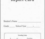 39 Creative Blank High School Report Card Template in Photoshop with Blank High School Report Card Template