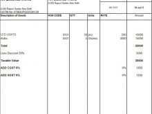 Invoice Copy Format