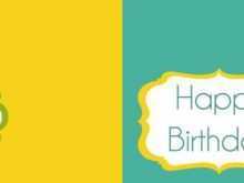 39 Creative Yellow Birthday Card Template Now with Yellow Birthday Card Template