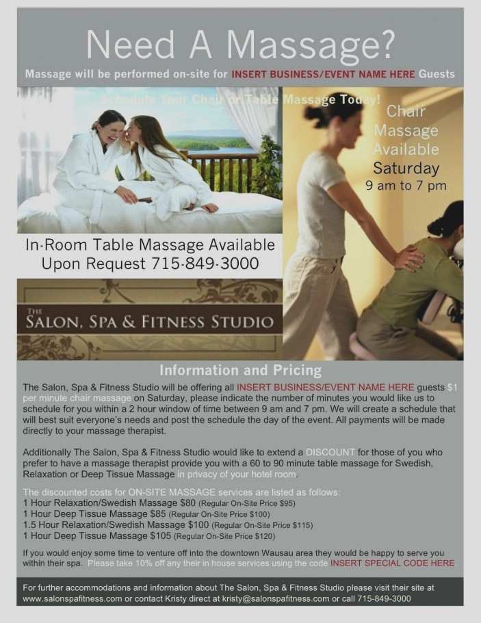 39 Customize Chair Massage Flyer Templates Now with Chair Massage Flyer Templates
