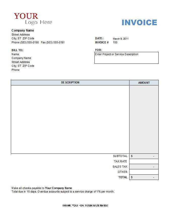 39 Customize Construction Invoice Template Doc For Free for Construction Invoice Template Doc