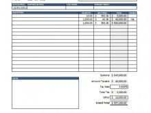 39 Customize Labor Invoice Template Excel With Stunning Design with Labor Invoice Template Excel