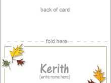39 Customize Leaf Name Card Template in Word by Leaf Name Card Template