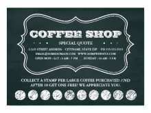 39 Customize Our Free Coffee Loyalty Card Template Free Download Maker by Coffee Loyalty Card Template Free Download