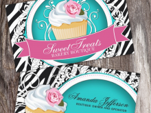 39 Customize Our Free Cupcake Business Card Template Design Layouts by Cupcake Business Card Template Design