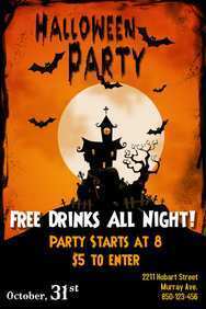 39 Customize Our Free Halloween Party Flyer Template Formating with Halloween Party Flyer Template