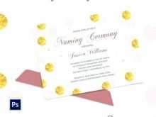 Invitation Card Template For Naming Ceremony