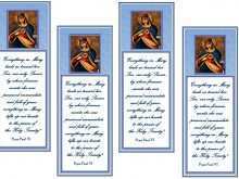 39 Format 8 Up Prayer Card Template For Free for 8 Up Prayer Card Template